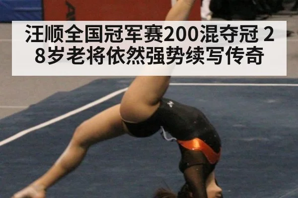 汪顺全国冠军赛200混夺冠 28岁老将依然强势续写传奇